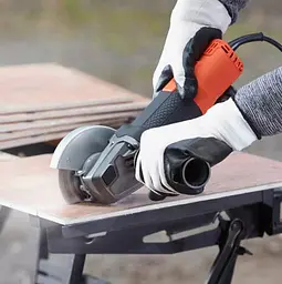 Шліфмашина кутова - болгарка мережева Black&Decker BEG220 - мініатюра 3
