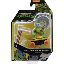 Ігровий набір TMNT Funrise Черепашки-Ніндзя Скейтбордист Леонардо, з лаунчером (71040) - мініатюра 5