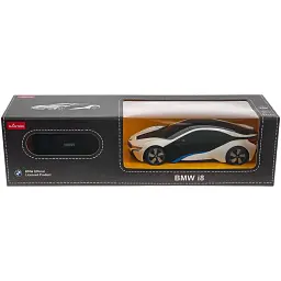 Машинка Rastar BMW i8 1:24 Сріблястий - мініатюра 8