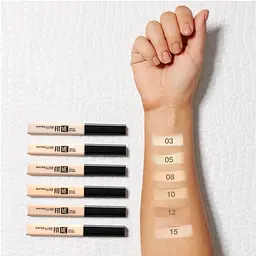 Консилер Maybelline New York Fit Me Matte відтінок 12 Теплий бежевий 6.8 мл (B3214702) - мініатюра 4