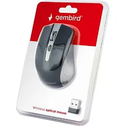 Комп'ютерна мишка Gembird (MUSW-4B-04-GB) Black+Grey (MUSW-4B-04-GB) - мініатюра 3
