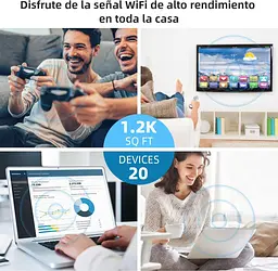 Wi-Fi репітер для посилення сигналу бездротової мережі - мініатюра 6