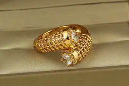 Кільце Xuping Jewelry горн р 20 золотисте