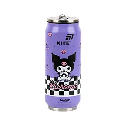 Поїльник-непроливайка Kite Kuromi термочашка з трубочкою, 500 мл (HK25-1264)