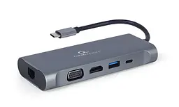 USB-Хаб Cablexpert USB-C 7-in-1 (A-CM-COMBO7-01) - мініатюра 3