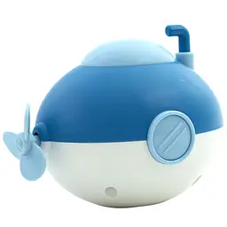 Іграшка для ванни Baby Team Підводний човен (9043_синій) - мініатюра 3