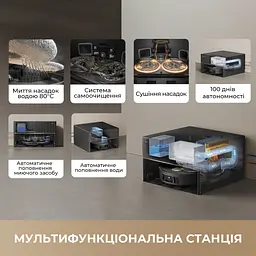Робот-пилосос миючий Dreame Bot X50 Master - мініатюра 4