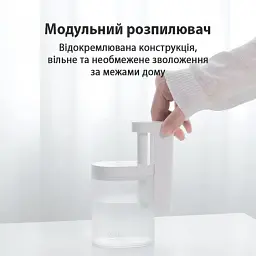 Портативний зволожувач Sothing Geometry 260ml DSHJ-H-002 White - мініатюра 9