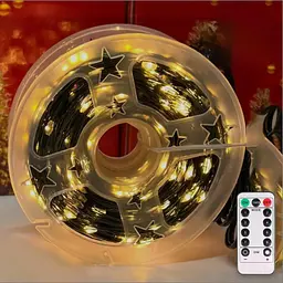 Гірлянда Xmas зелений провід таймер пульт дистанційного керування 30м 6Вт 220V GREEN LINE (47681-10127_582) - мініатюра 3