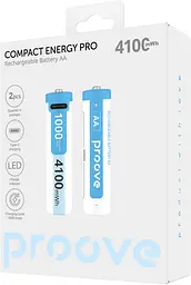 Акумулятори Proove Compact Energy Pro AA/HR06 Li-ion 2700 mAh BL 2 шт - мініатюра 2