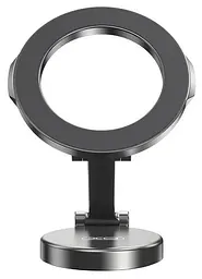 Автодержатель XO C158 Universal Magnetic 360 rotating Phone Holder черный (7109738) - миниатюра 2