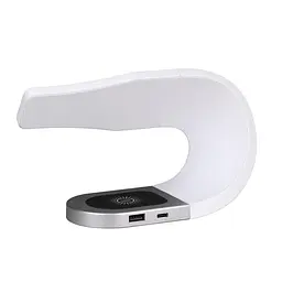 Зарядний пристрій — бездротова док-станція Magsafe Y35 3-in-1 15 W wireless charger ip vers чорна - мініатюра 2