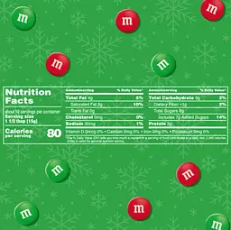 Драже M&M's Minis Peanut Butter Milk Chocolate Red & Green Christmas Candy Baking Bits 283 г - мініатюра 9