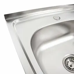 Кухонна мийка з нержавіючої сталі Platinum 5050 сатин (0,7/160 мм), Satin - мініатюра 5