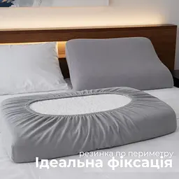 Набір наволочок Ideia для ортопедичних та анатомічних подушок 60х40х16 см 2 шт. сірий (8-36301*001) - мініатюра 4