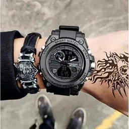 Чоловічий наручний годинник Sanda Tattoo - мініатюра 7