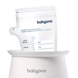 Пакети для зберігання грудного молока BabyOno, 180 мл, 30 шт. (1084) - мініатюра 8