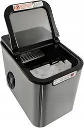 Льодогенератор Ruhhy K5537 (12 кг/добу) з функцією самоочищення, сріблястий - мініатюра 4