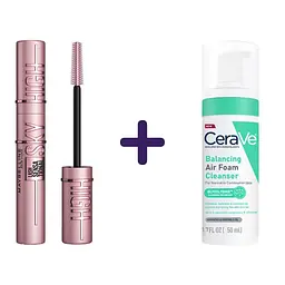 tush-dlia-vii-maybelline-new-york-lash-sensational-sky-high-vidtinok-chornyi-7-2-ml-balansuvalna-lehka-pinka-cerave-dlia-ochyshchennia-normalnoi-kombinovanoi-ta-chutlyvoi-shkiry-oblychchia-50-ml