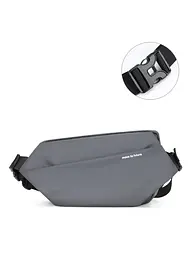 Сумка-слінг 38 х 5 х 18 см Weatro Сіра ssch-kit-0012 (ssch-kit-0012)