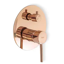 Душова система прихованого монтажу Rea Lungo rose gold + BOX REA-P4111, Теплий захід сонця - мініатюра 2