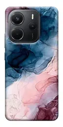 Чохол Demsky Рожево-блакитні розводи для Xiaomi Redmi Note 14 4G (Int. version)