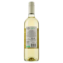 Вино Gato Negro, біле, напівсолодке, 10,5%, 0,75 л (488650) - мініатюра 2