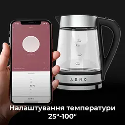 Электрочайник Aeno AEK0001S 1,7 л серебристый - миниатюра 6