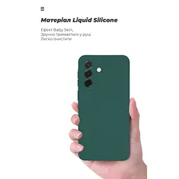 Чохол до мобільного телефона Armorstandart ICON Samsung A37 5G Camera cover Dark Green (ARM89809) - мініатюра 7
