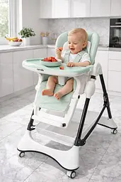 Стілець для годування CARRELLO Stella CRL-9503 Aspen Green /1/ MOQ - мініатюра 2