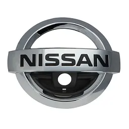 Емблема решітки NISSAN ROGUE хром 155х130мм (під камеру) OEM 62890-4BA0A