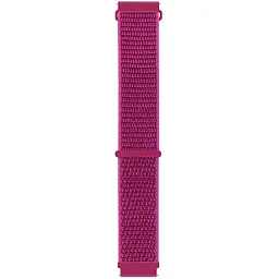 Ремінець DK CDK для Xiaomi Amazfit Balance (A2286) 22mm Nylon Sport Loop (012416) (dragon fruit) - мініатюра 2