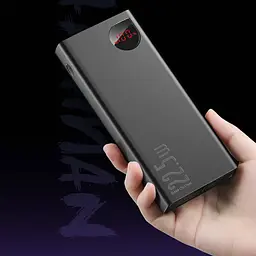 Мобільний акумулятор Baseus Adaman Metal 20000mAh PD 22.5W PPAD000101 - мініатюра 3