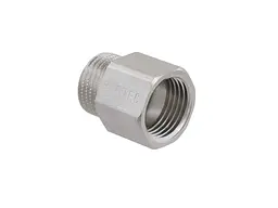 Подовжувач RAFTEC 1/2" 20 мм, ЗВ, DN 15, зовні під ключ, нікель, UDL0120 - мініатюра 2