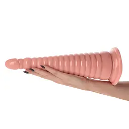 Анальна пробка для фістингу Toyz4lovers Extreme Burren 32.5 см (тілесний) - мініатюра 4
