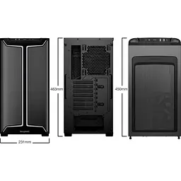 Корпус Be quiet! PURE BASE 501 DX Black (BGW76) - мініатюра 4