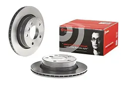 Диск гальмівний задній вентильований Bmw 3 90-07р Brembo (09.7727.11)