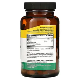 Магній у хелатній формі Country Life Chelated Magnesium 250 mg, 180 таблеток для розслаблення м'язів і здоров'я кісток - мініатюра 2