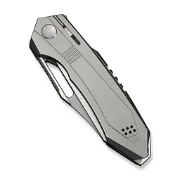 Ніж складаний туристичний Weknife Bogey (9.3 см) Bohler M390 / Titanium сірий - мініатюра 4