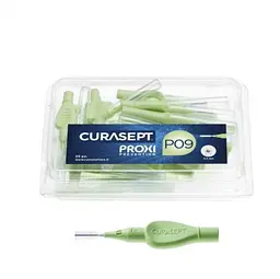 Міжзубний йоржик Curasept Proxi P09, ISO2 (0.9 мм, салатовий), 25 шт - мініатюра 3