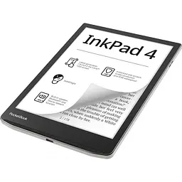 Електронна книга з підсвічуванням PocketBook 743G InkPad 4 Stundust Silver (PB743G-U-CIS) - мініатюра 4