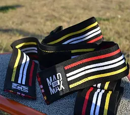 Бинти на коліна MadMax MFA-292 Knee Wraps Black (MFA-292-U) - мініатюра 4