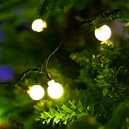Стрічка світлодіодна MBM My Home Кульки 23 м тепле світло біла (DH-LAMP-06 WARM WHITEE) - мініатюра 5