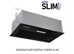 Витяжка Minola HBI 5614 BLF 1000 LED (повновбудована) - мініатюра 2
