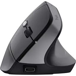 Мишка Trust Bayo 2 Ergonomic Wireless/USB-A Black (25145) - мініатюра 3
