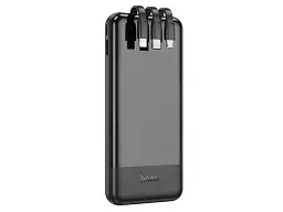Зовнішній акумулятор (Power Bank) Hoco J114 10000mAh 20W Black (6942007601856) - мініатюра 4