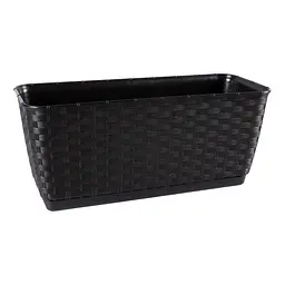 Балконний ящик Prosperplast Ratolla, 300 мм, коричневий (74964-440) - мініатюра 2
