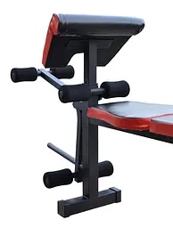 Лавка для жиму RN-Sport ReadMeBlack 4 грифи 100 кг дисків - мініатюра 5