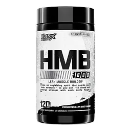 Бета-гідрокси-бета-метилбутират кальцію Nutrex Research HMB 1000, 120 капсул для підтримки м'язової тканини - мініатюра 1