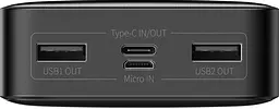 Портативна батарея Baseus Bipow Digital Display Power Bank 20000mAh 15W Black - мініатюра 4